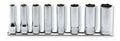 3/8 Sq. Dr. Socket set  8mm-19mm 12 point 200mm  8 pieces