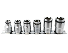 3/8 Sq. Dr. 6 Piece NUT GRIP® TORX® Socket set E10-E20 - Ko-ken USA