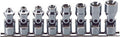 3/8 Sq. Dr. 6 Piece TORX® Universal Socket set  E6-E20