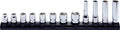 12 Piece 3/8 Sq. Dr. Z-series, 6 Point, Chrome, Metric Socket Set