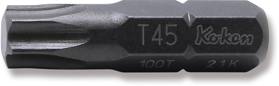 5/16 Hex Dr. TORX® T45 Bit - Length 32mm – Ko-ken USA