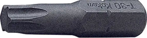 1/4 Hex Dr. Tamper-Resistant TORX® T20H Bit - Length 25mm - Ko-ken USA