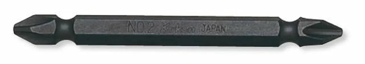 1/4 Hex Dr. Double Ended Bit PH3 Length 75mm Magnetized - Ko-ken USA