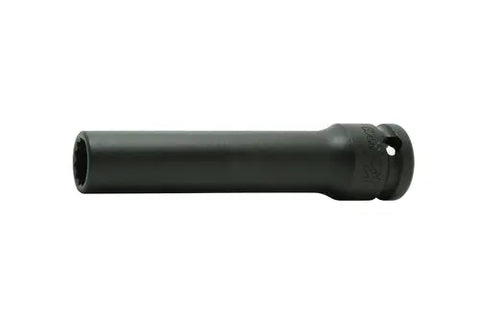 3/8 Sq. Dr. Socket 13mm 12 point Length 80mm Thin walled - Ko-ken USA