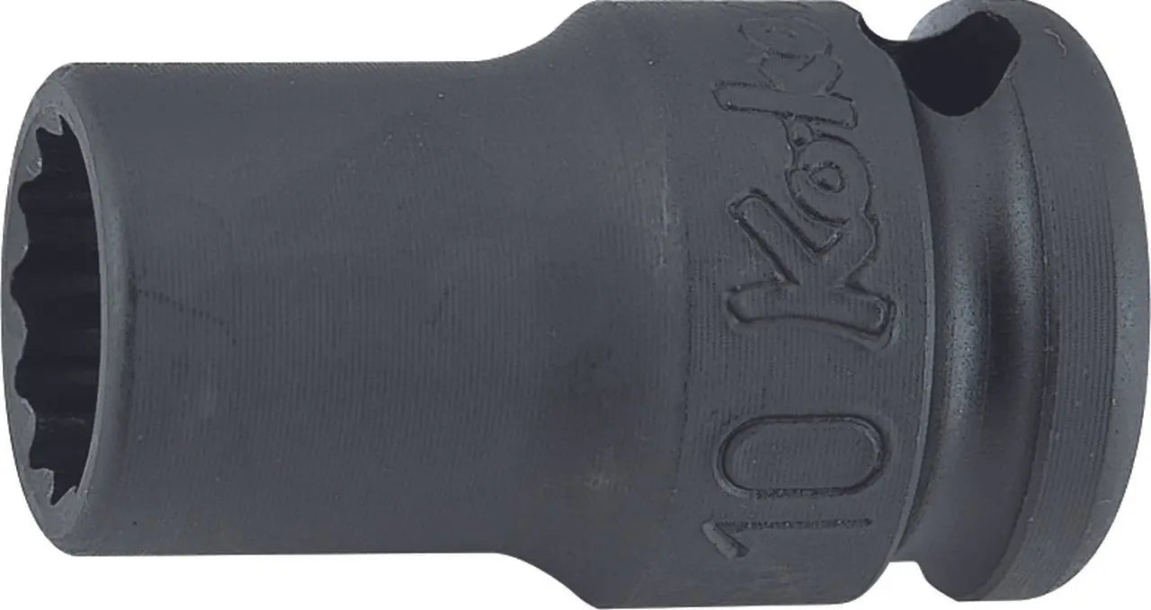 3/8 Sq. Dr. Socket 1/4 12 point Length 32mm Thin walled - Ko-ken USA