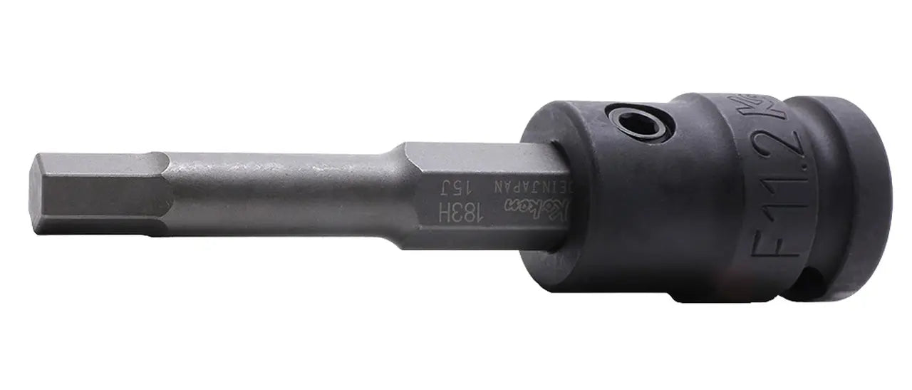 1/2 Sq. Dr. Bit Socket 8mm Hex Length 58mm - Ko-ken USA
