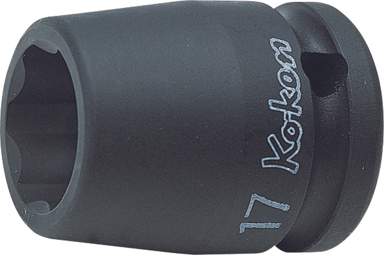 1/2 Sq. Dr. Socket 17mm Surface Drive Length 38mm – Ko-ken USA