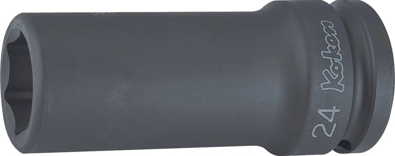3/4 Sq. Dr. Socket 17mm 6 point Length 100mm Thin walled - Ko-ken USA