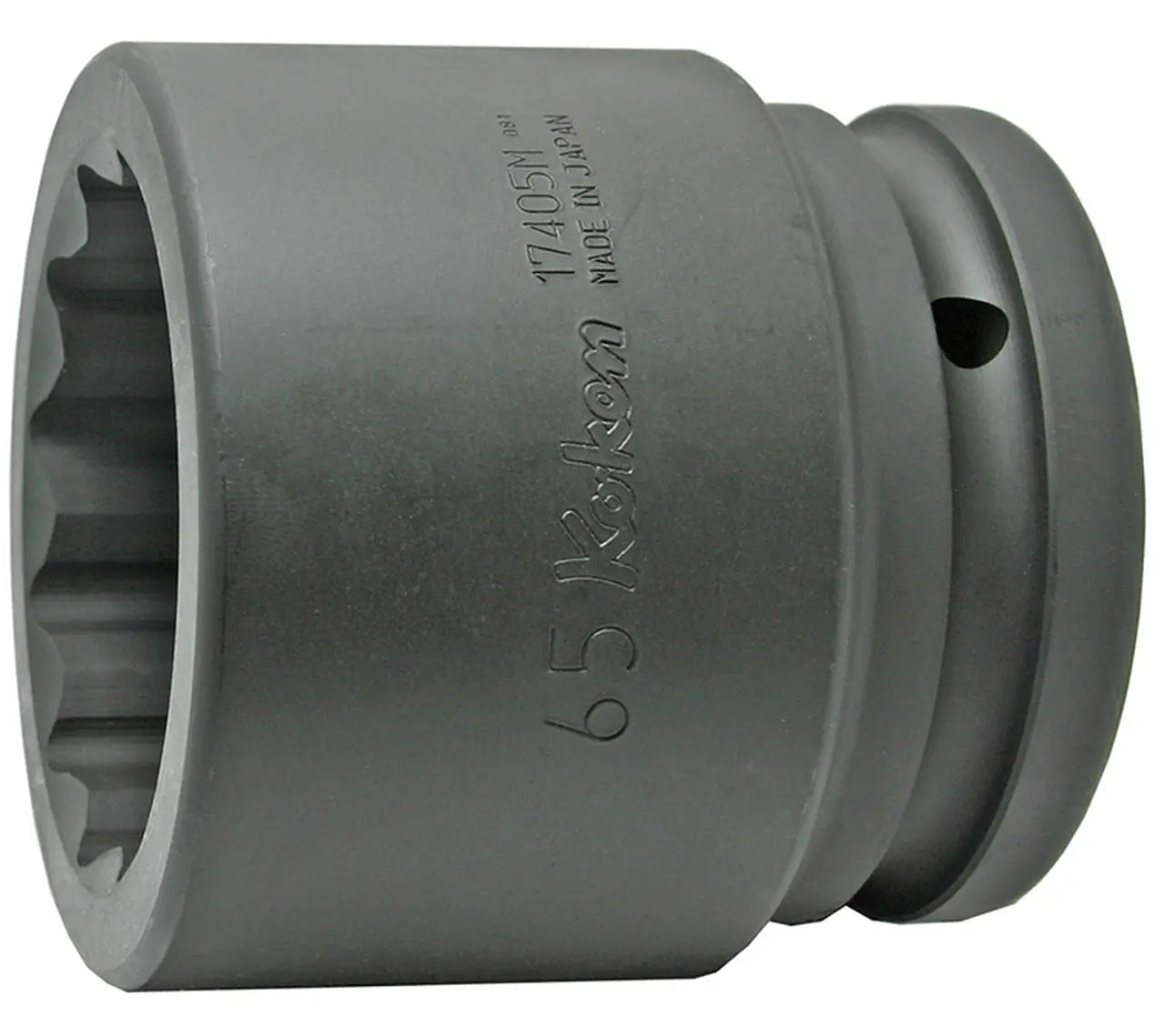 1.1/2 Sq. Dr. Socket 55mm 12 point Length 90mm - Ko-ken USA