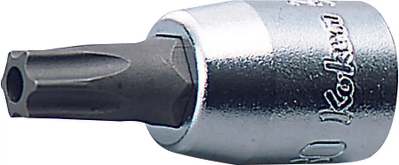 1/4 Sq. Dr. Tamper-Resistant TORX® T10H Bit Socket - Length 28mm