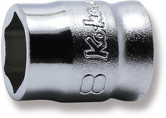 1/4 Sq. Dr. Z-Series 6 point chrome Metric Socket 8mm - Ko-ken USA