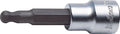 3/8 Sq. Dr. Bit Socket  7mm Ballpoint Hex Length 62mm