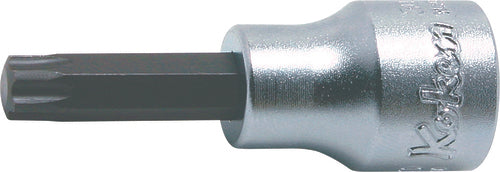 3/8 Sq. Dr. Bit Socket TORXPLUS 55IPR Tamper Resistant Length 50mm