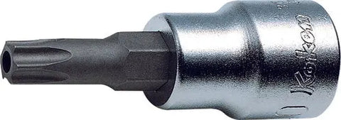 3/8 Sq. Dr. Tamper-Resistant TORX® T45H Bit Socket - Length 160mm