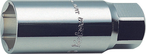 3/8 Sq. Dr. Spark Plug Socket  16mm 6 point Length 70mm Rubber