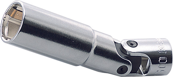 3/8 Sq. Dr. Universal Spark Plug Socket  16mm 6 point Length 88mm Spring Clip
