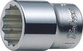 3/8 Sq. Dr. 12 point  Metric Chrome Socket in 22mm
