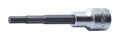 1/2 Sq. Dr. Bit Socket  8mm Double-Hex Length 100mm For Cylinder head bolt