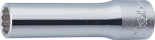 1/2 Sq. Dr. Spark Plug Socket  16mm 6 point Length 70mm Rubber