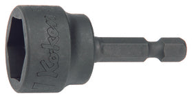 1/4 Hex Dr. Anchor Bolt Socket  13mm 6 point 60mm Plastic Stopper