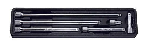 1/4 Sq. Dr. Extension Bar Set 28-250mm ABS Tray 6 pieces - Ko-ken