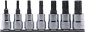 3/8 Sq. Dr. Bit Socket set XZN M4-M14 Triple Square 200mm  7 pieces