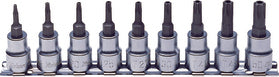 3/8 Sq. Dr. Bit Socket set TORX T10H-T50H Tamper Resistant 200mm  9 pieces
