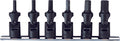 3/8 Sq. Dr. Universal Bit Socket set  5mm-12mm Hex 150mm  6 pieces