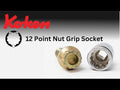 1/4 Sq. Dr. 12 point Short SAE NUT GRIP® Socket - 1/2